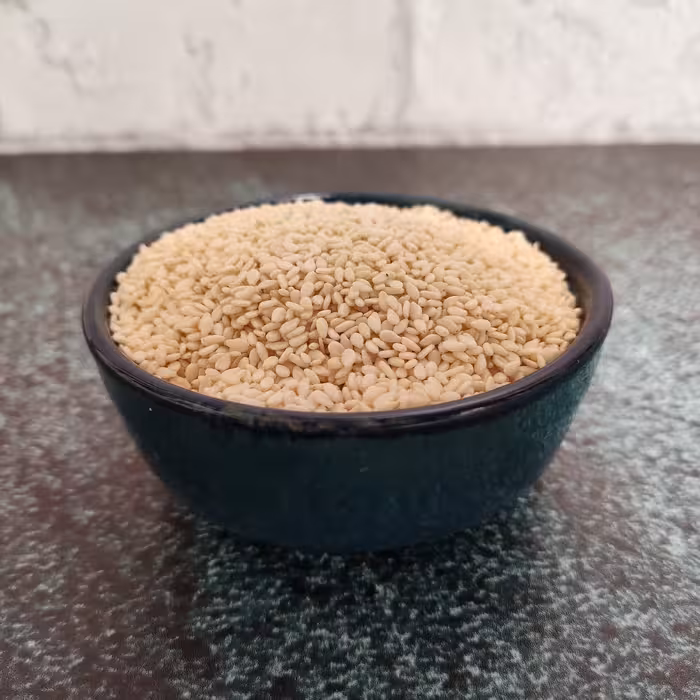 کنجد سفید بسته 100 گرمی