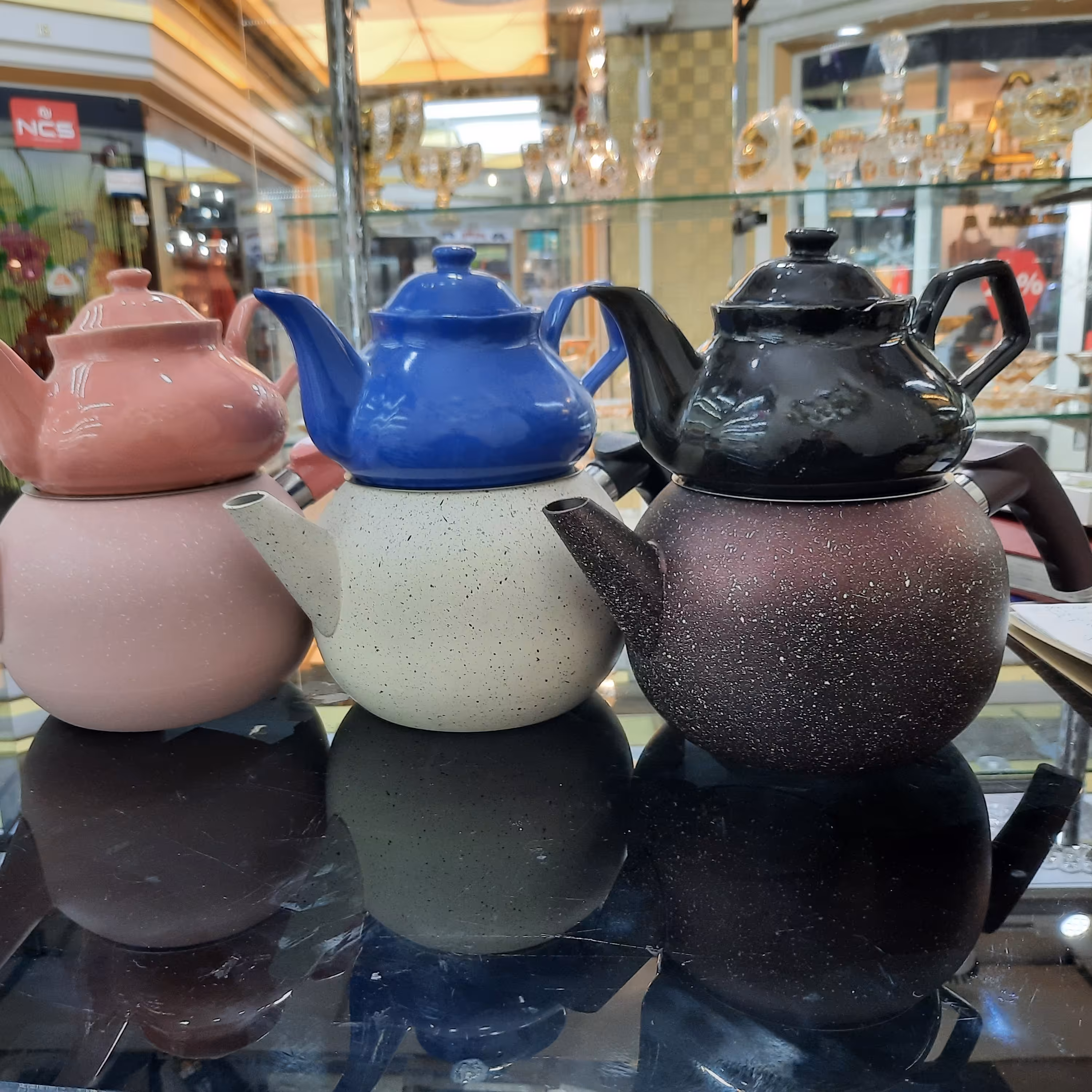 کتری قوری ، جنس قوری چینی ، جنس کتری گارانتی ، کیفیتی عالی ، دسته نسوز