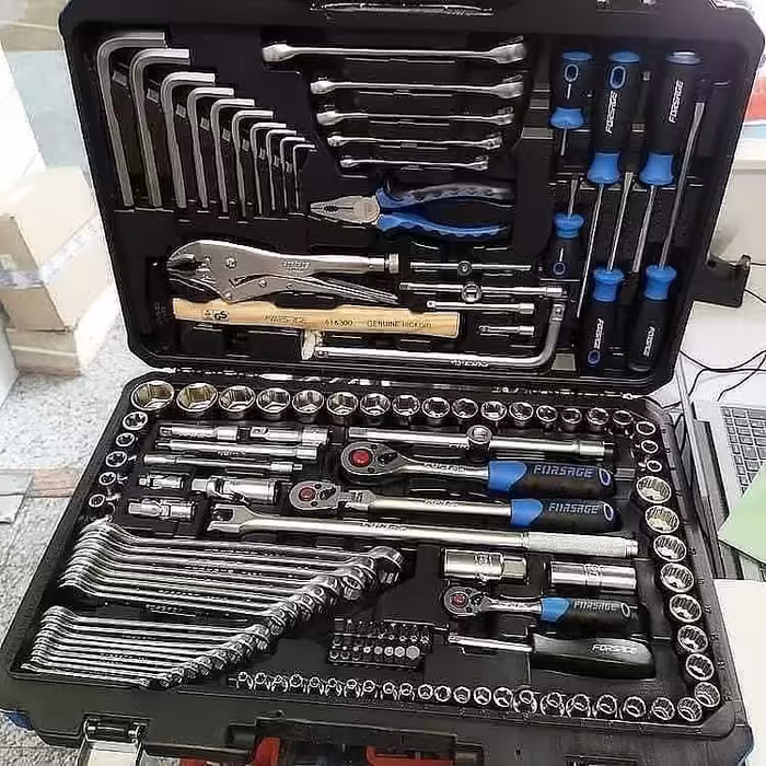 کیت 147 پارچه ابزار همراه با کیف حمل