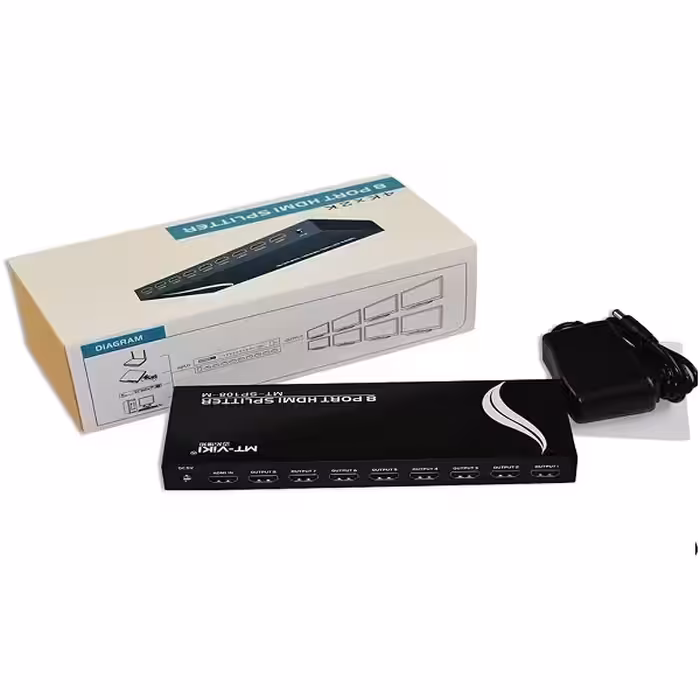 اسپلیتر 1Splitter Hdmi 4kبه 8 دی نت
