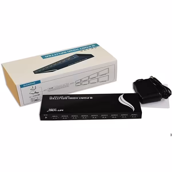 اسپلیتر 1Splitter Hdmi 4kبه 8 دی نت