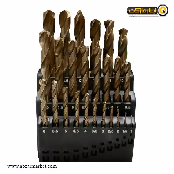 ست مته کبالت 5% ولف 25 عددی
