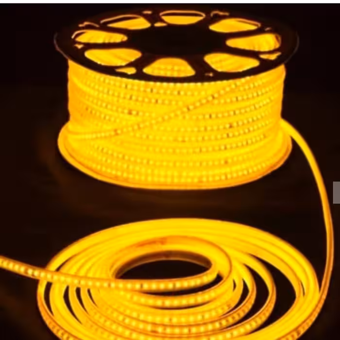 ریسه شلنگی ال ای دی  وایرلس انبه ای مدل 2835