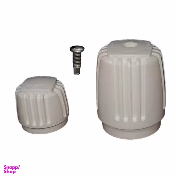 دسته و درپوش شیر رادیاتور گرما کد 122 مجموعه 3 عددی