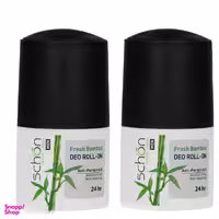رول ضد تعریق مردانه شون (Schon) مدل Fresh Bamboo حجم 50 میلی لیتر مجموعه 2 عددی