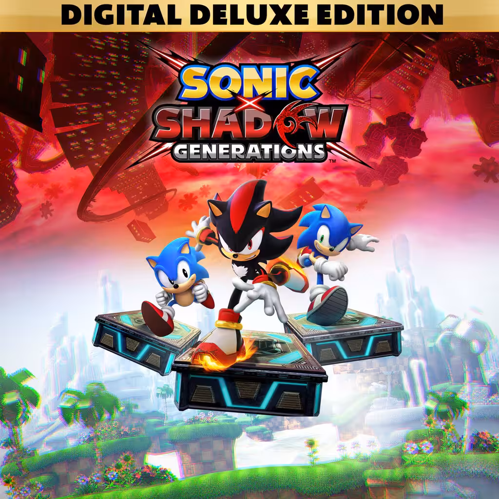 خرید بازی SONIC X SHADOW GENERATIONS Digital Deluxe Edition اکانت قانونی PS5 با بهترین قیمت