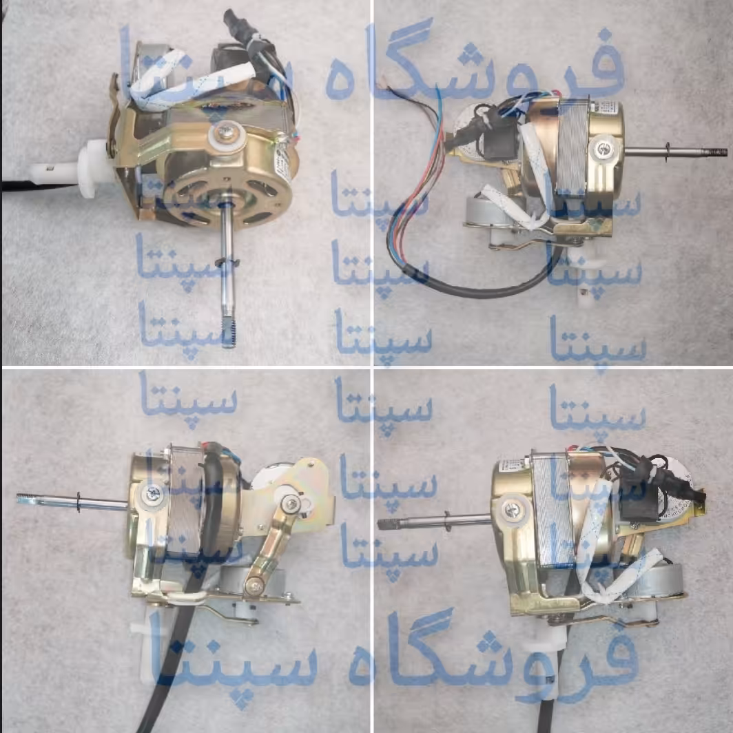 موتور پنکه چهار حالته (اصل باکیفیت) موتور پنکه دارای دو موتور  چپ و راست بالا و پایین ( موتور پنکه ایستاده) مطابق تصویر