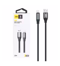 کابل شارژ 1.2 متری فست اندروید جی بی کیو مدل CA-612