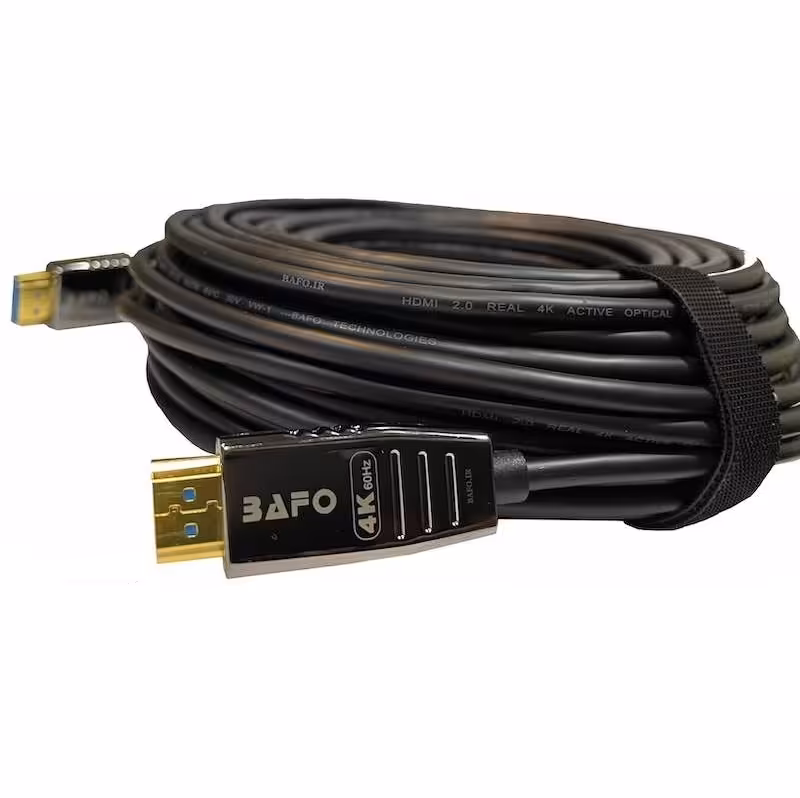 کابل HDMI اکتیو بافو به طول 30 متر 4k 60HZ