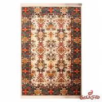 فرش ساوین کد 7750 کرم