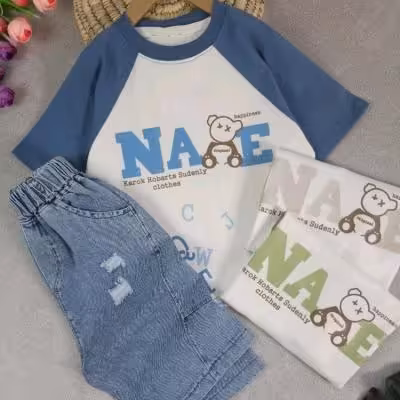 تیشرت وشلوارک پسرانه ضربدر