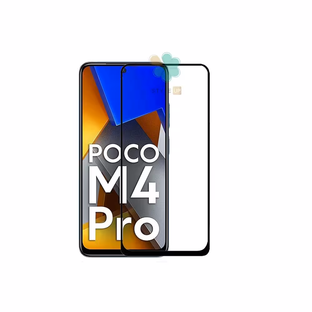 گلس گوشی سرامیک دور تراش مناسب Xiaomi Poco M4 Pro