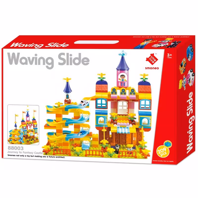 لگو دوپلو اسمونو 209 تکه مدل قلعه شادی smoneo کد 88003