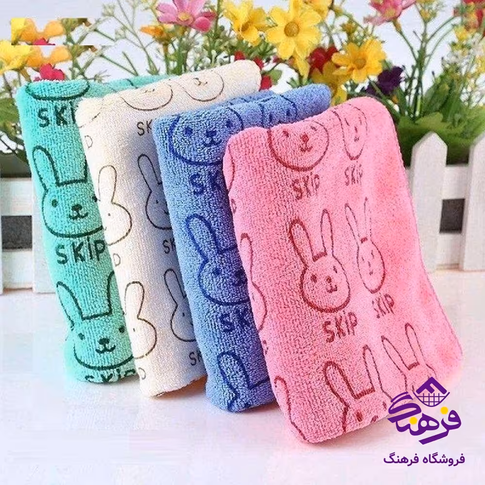 دستمال خرگوش30×30