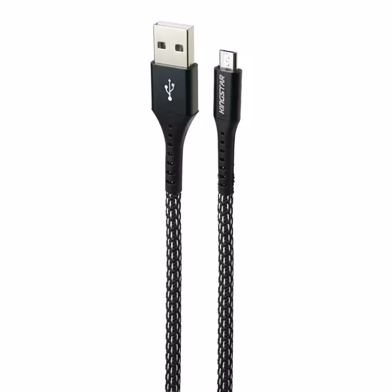 کابل تبدیل USB به MicroUSB کینگ استار مدل K125A طول 1.1 متر