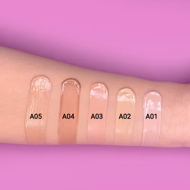 کرم پودر تیوپی مای مدل Acneline با SPF8 حجم 35 میل شماره A03 - بژ عسلی