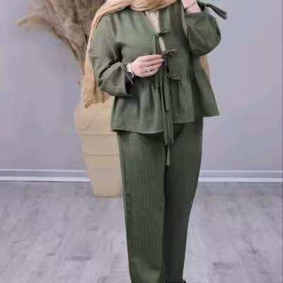 ست شومیز شلوار عروسکی