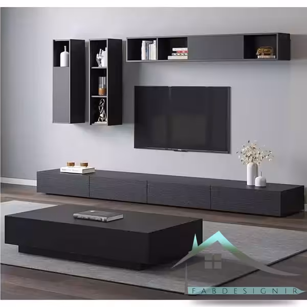 ست میز تلویزیون و جلومبلی fabset-175