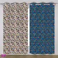 پرده مخمل رنس مدل C33-50081 ارتفاع 290 سانتی متر