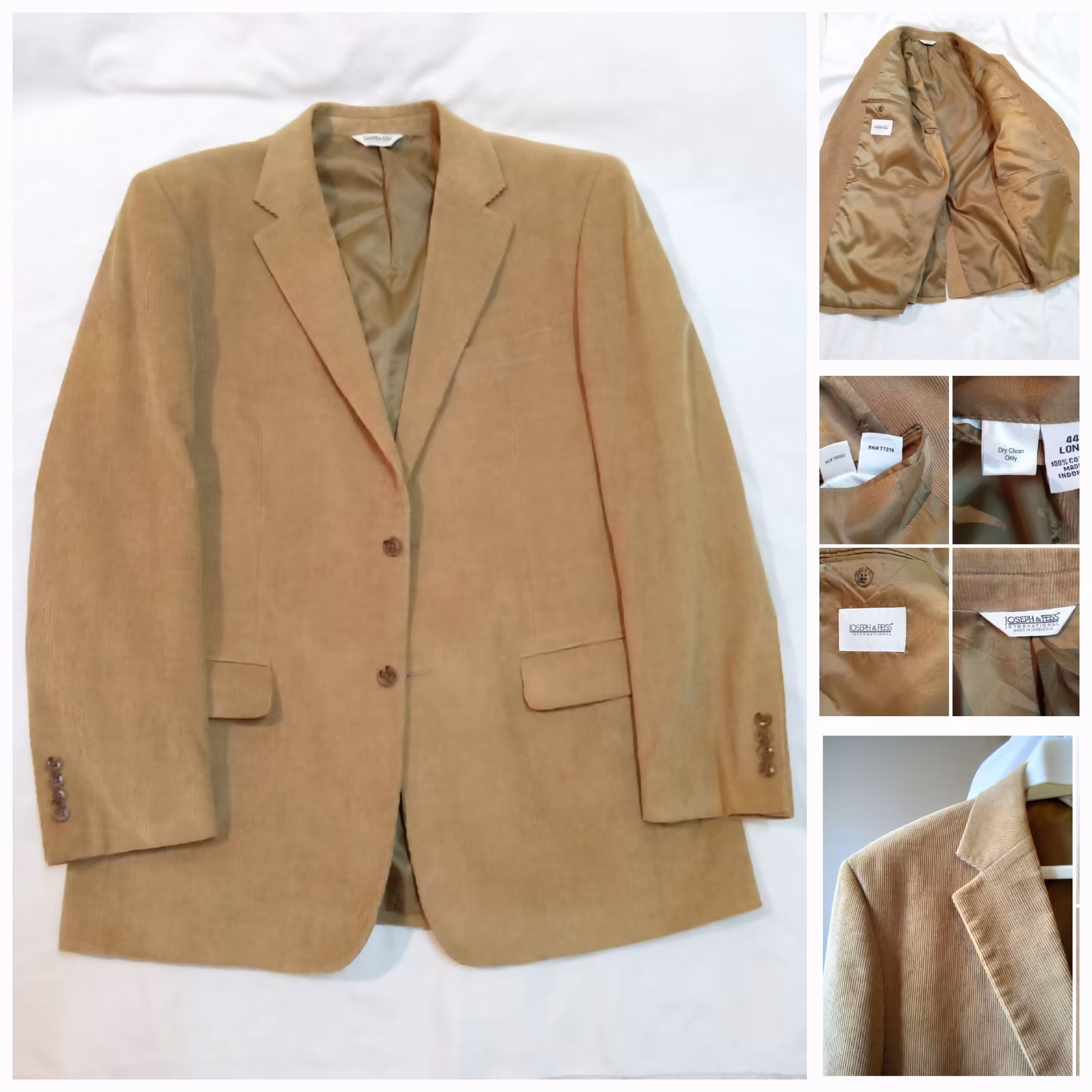کت تک خارجی مخمل کبریتی ریز(شیک و خوش دوخت)سایز L (لارج)