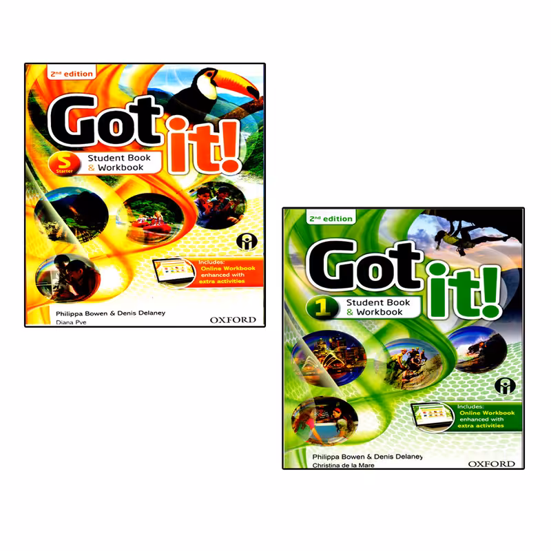 کتاب Got It اثر جمعی از نویسندگان انتشارات الوندپویان دو جلدی