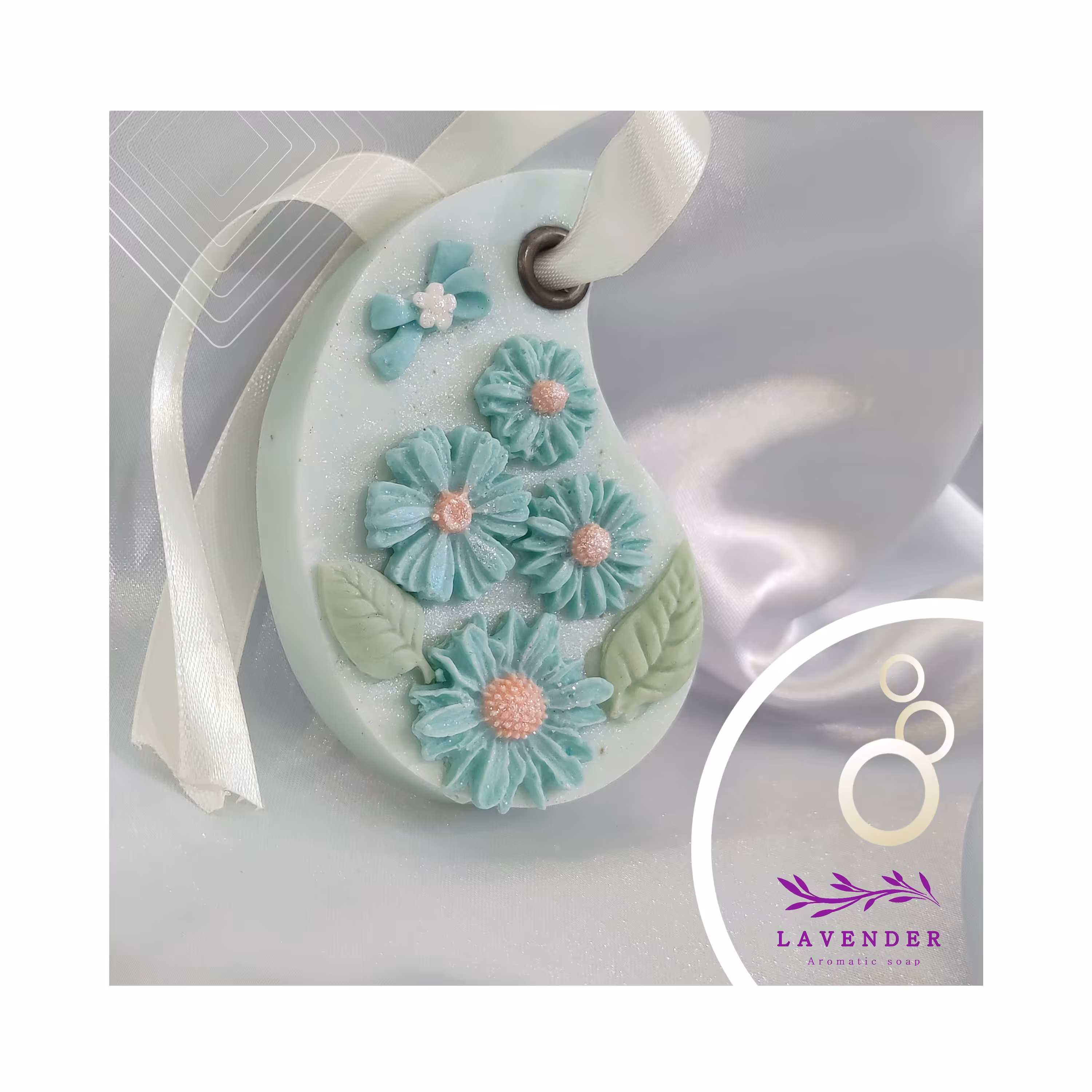 صابون معطر و تزئینی آویز،مناسب گیفت ،تزئین سرویس بهداشتی مناسب خونچه عروس خانم ها