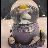 گوی فضانورد پایه چرخان پمپی و موزیکال ارسال رایگان 