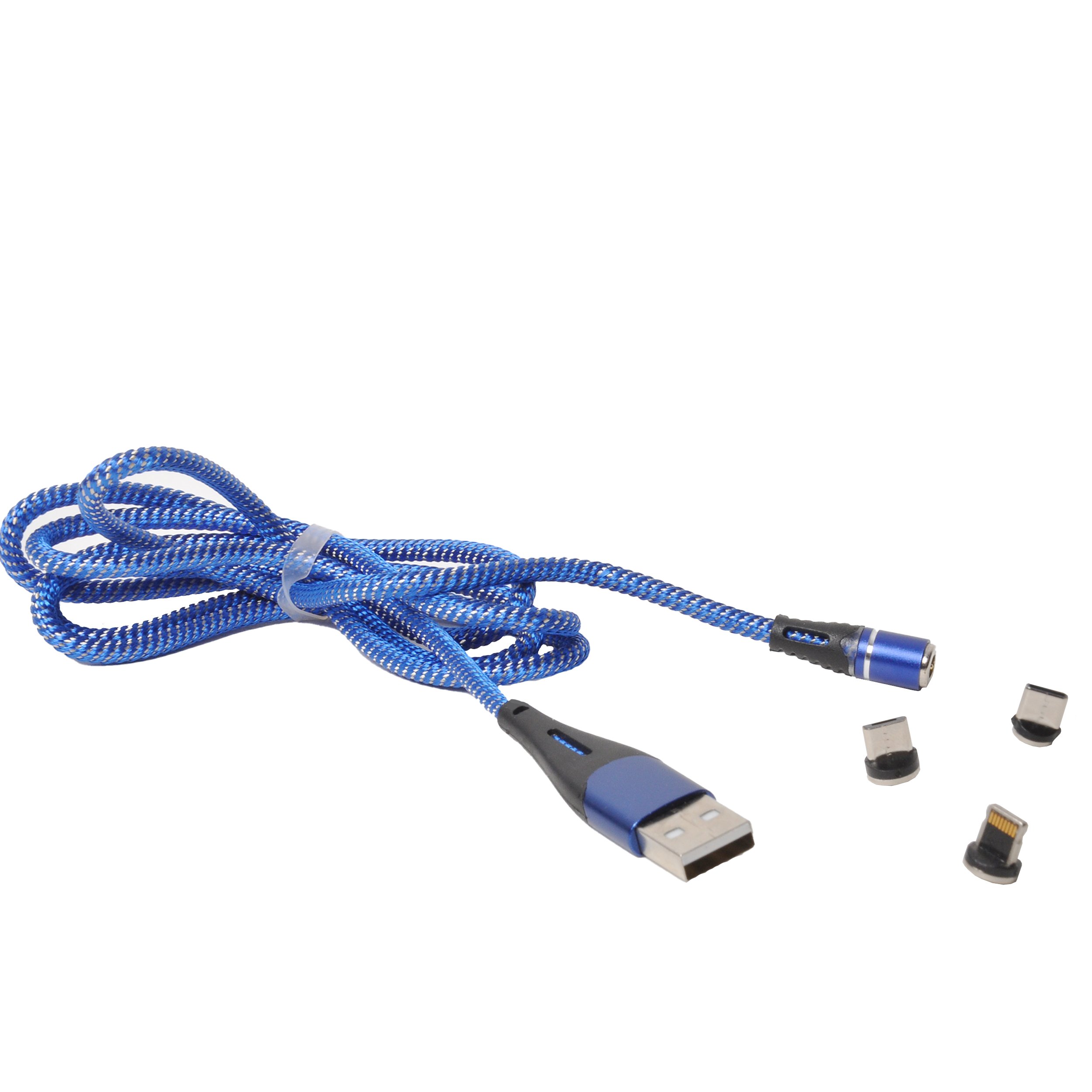 کابل مغناطیسی سریهای میکرو USB تایپ C و لایتنینگ (آیفونی)