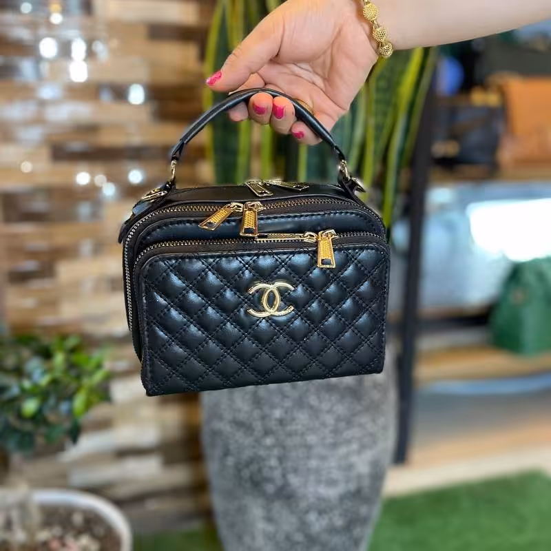 کیف دوشی زنانه سه زیپ ارسال رایگان