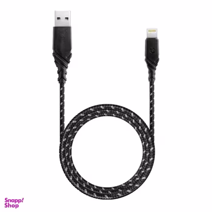 کابل تبدیل USB به لایتنینگ انرجیا مدل Duraglitz طول 3 متر