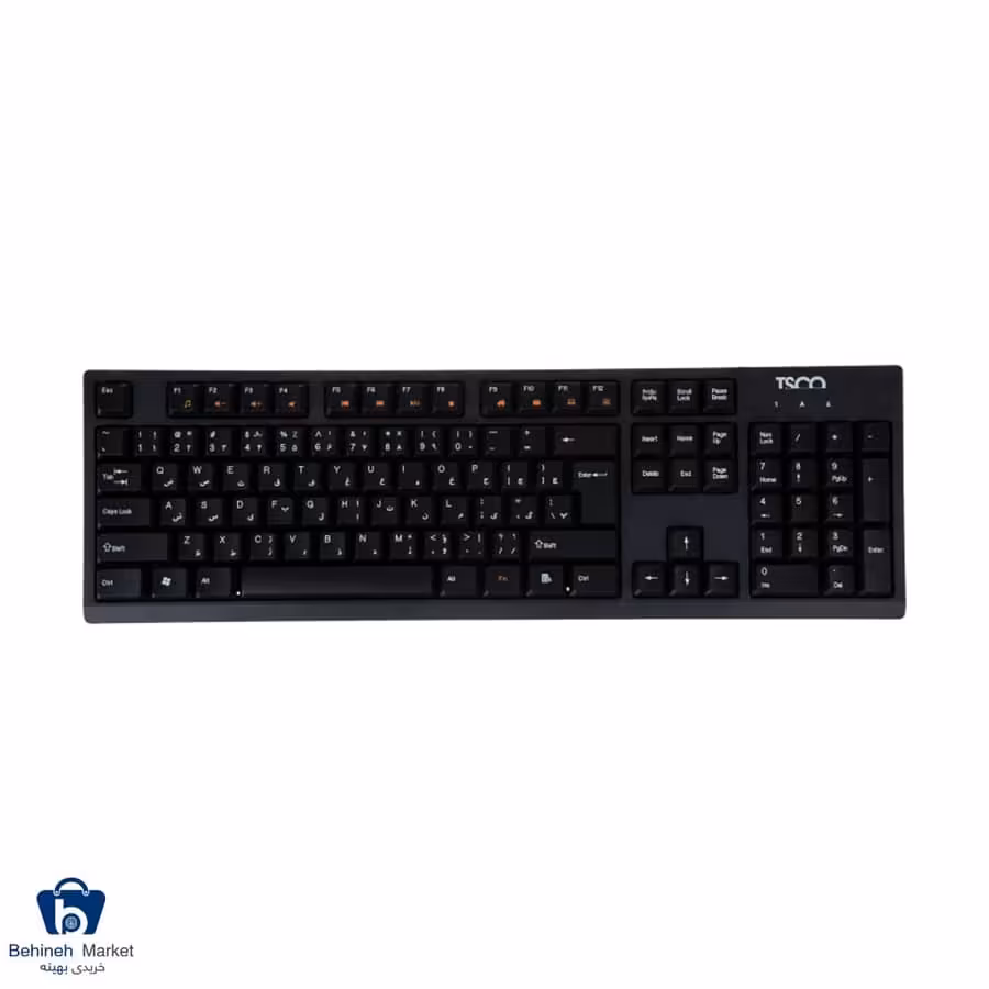 کیبورد باسیم تسکو مدل TK8017