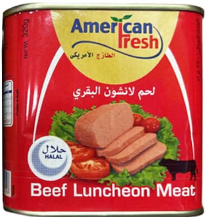 کنسرو گوشت beef amercian fresh