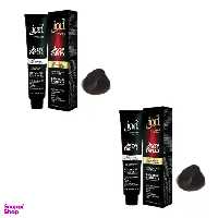 رنگ مو آیون (Ion) شماره 61 رنگ بلوند دودی تیره حجم 120 میلی‌لیتر مجموعه 2 عددی