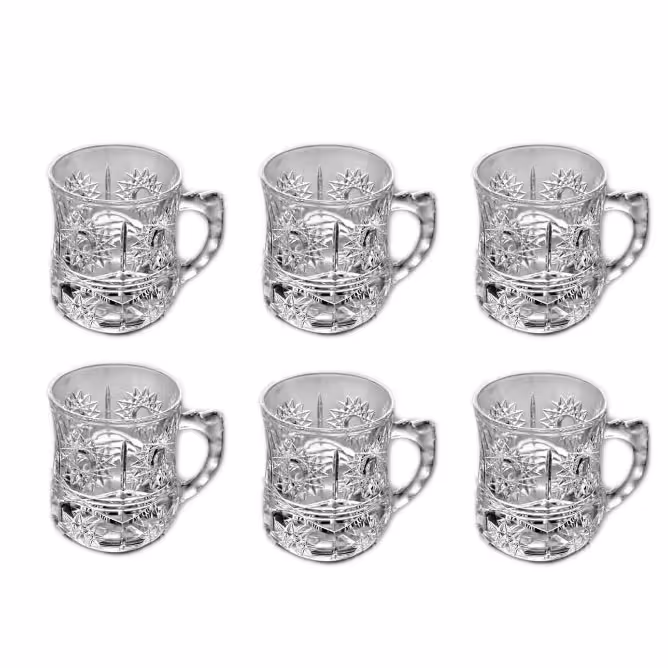 استکان ساکورا سری می جی کد 740203W مجموعه 6 عددی