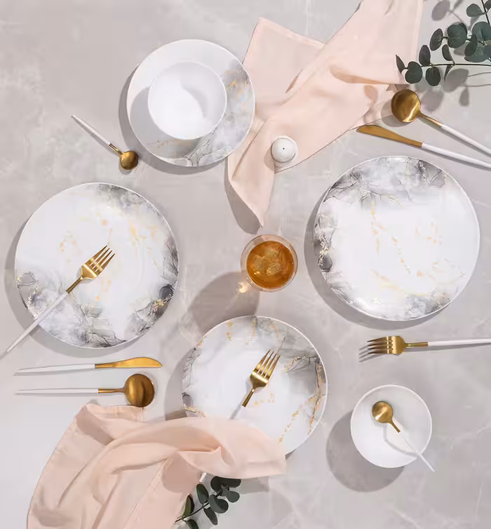 سرویس آرکوپال 6 نفره اسکای طوسی کد 935