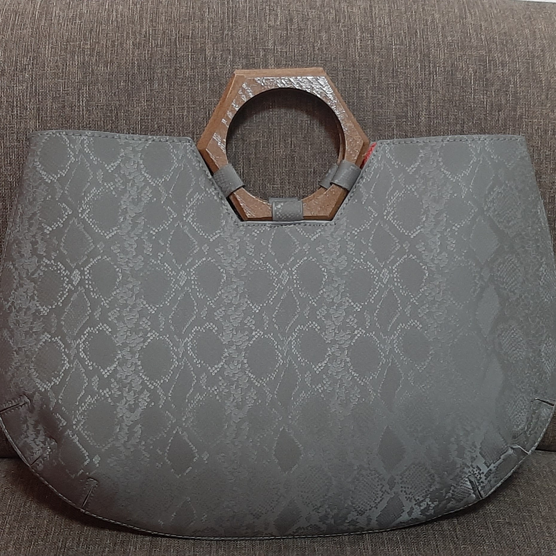 کیف دسته چوبی