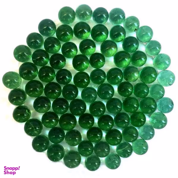 تیله مدل سبز بسته 35 عددی