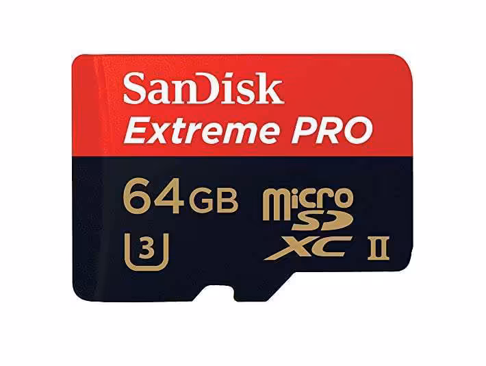 کارت حافظه میکرو اس دی سن دیسک Sandisk Micro SD 64GB 200MB/S 667x A2