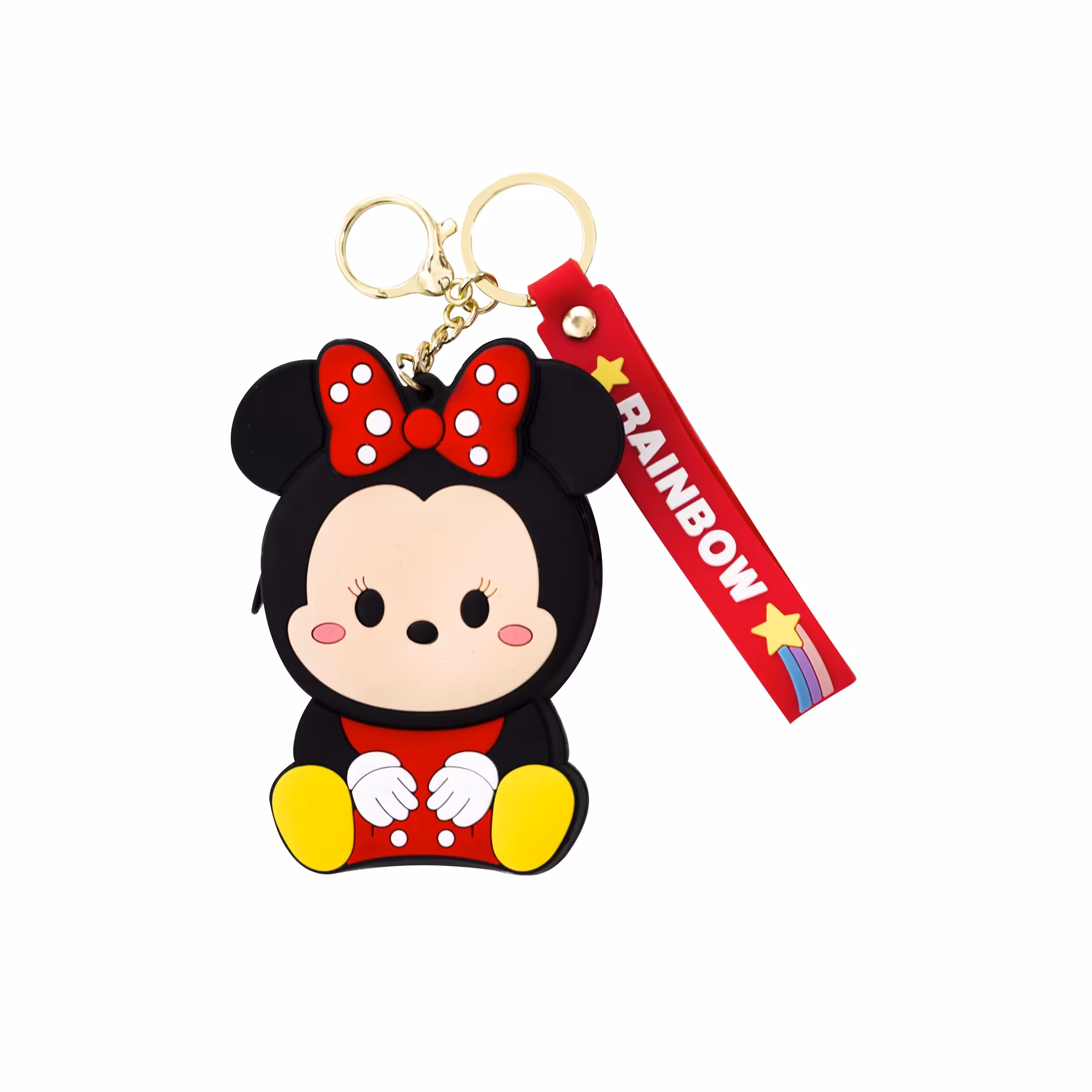 کیف هندزفری و جاکلیدی سیلیکونی طرح مینی موس کد 02 کیفیت عالی