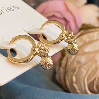 گوشواره زنانه و دخترانه ضد حساسیت وارداتی بینظیر برای کادو تولد