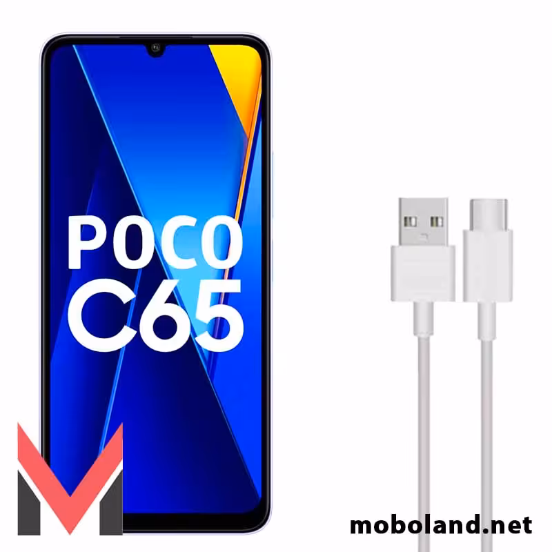 قیمت کابل اصلی شیائومی پوکو Poco C65 - موبولند