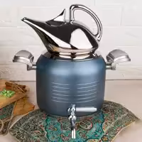 ست کتری قوری کروپ ست مدل دیتا رنگی کد 204