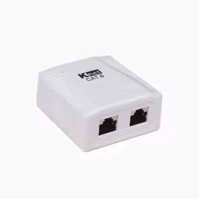 کیستون باکس CAT6 کی نت K-NBSC6S202