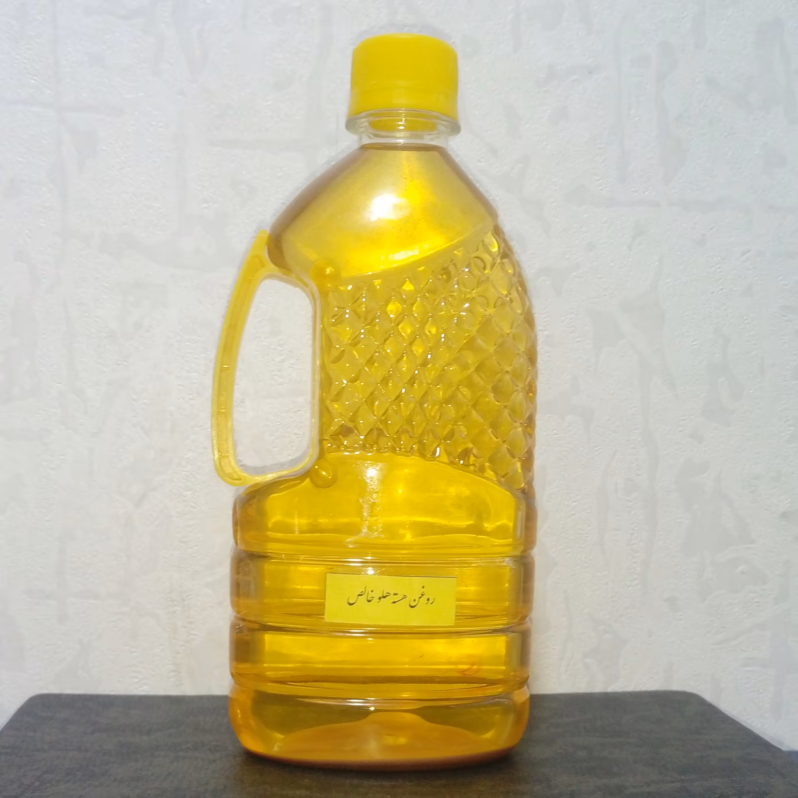 روغن هسته هلو خالص نیم لیتری