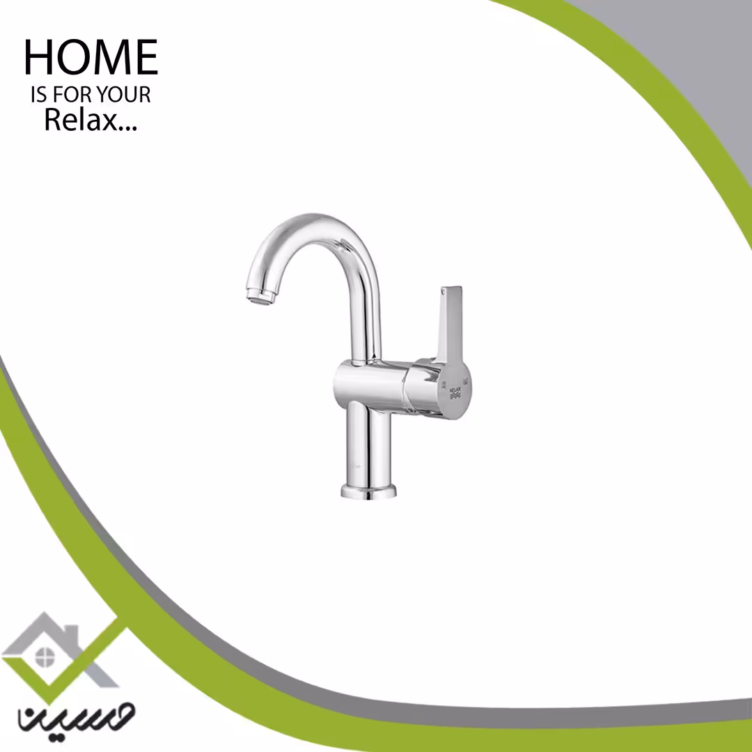 شیر روشویی علمدار کلار مدل نیو آریا(هزینه ارسال پس کرایه است)