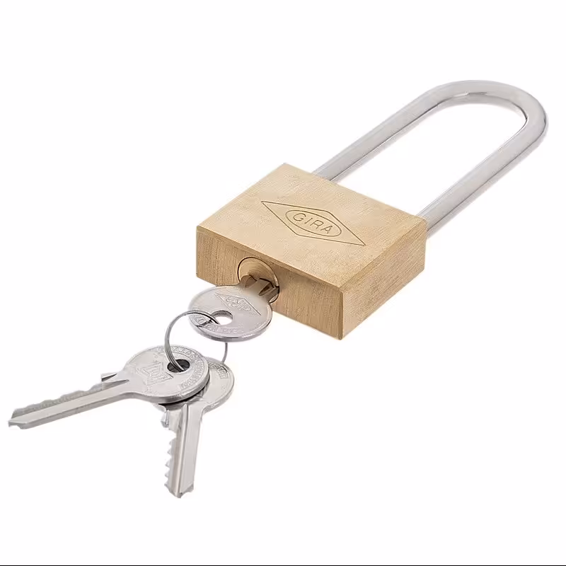 قفل آویز  برند معروف گیرا مدل 011 جنس برنجی