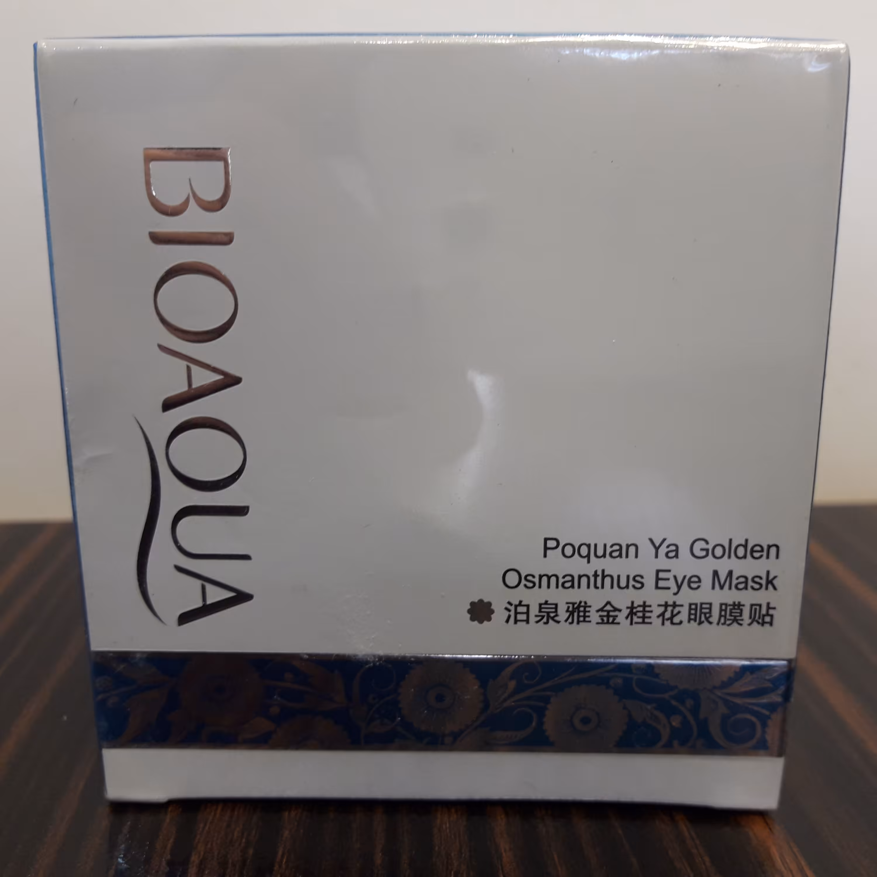 ماسک کلاژن دور چشم بیوآکوا عصاره اسمانتوس 80 عددی