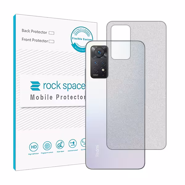 گلس محافظ پشت گوشی شیائومی Redmi Note 11 Pro Plus 5G (India) مدل نانو هیدروژل مات برند راک اسپیس کد 20103S