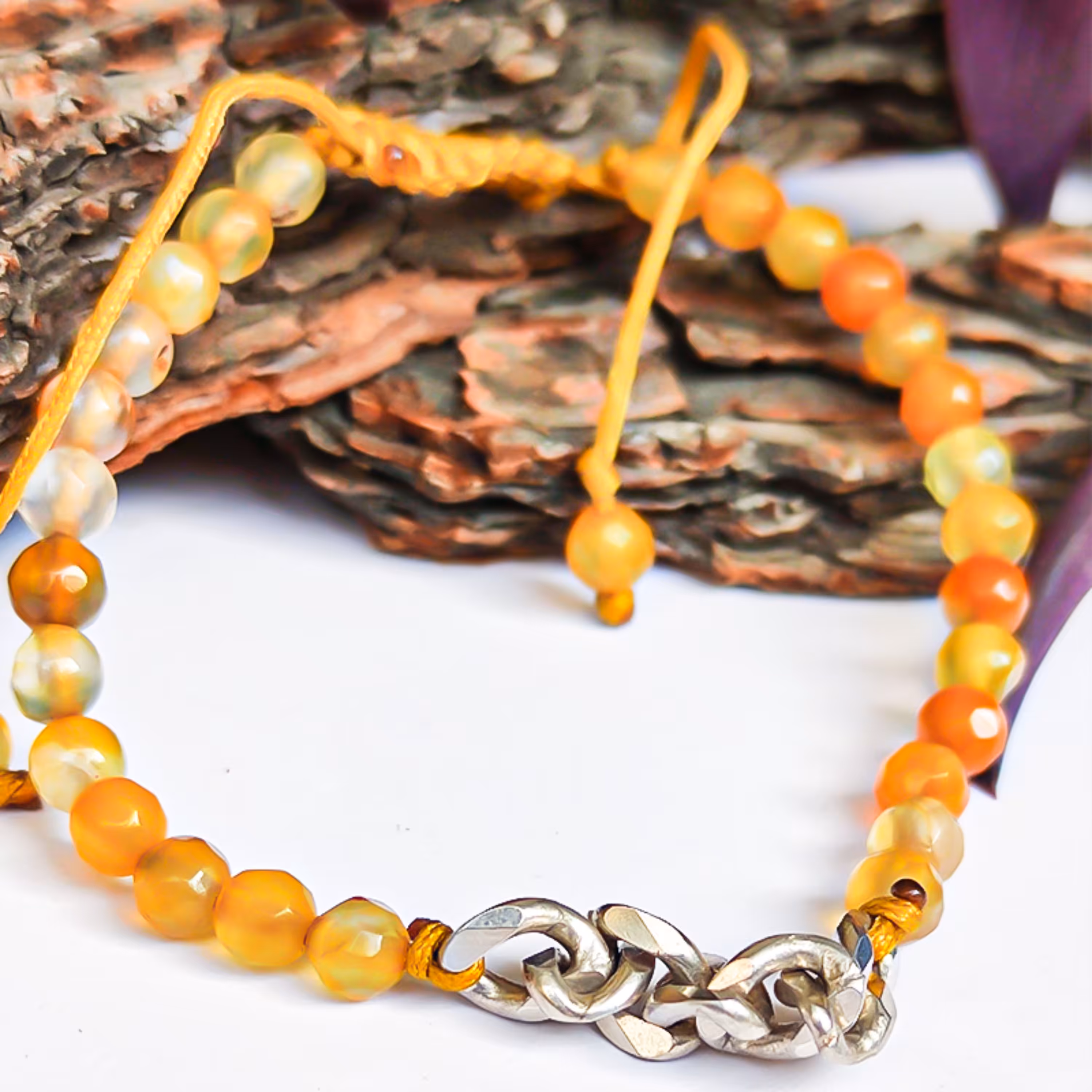 دستبند نقره مدل ناب