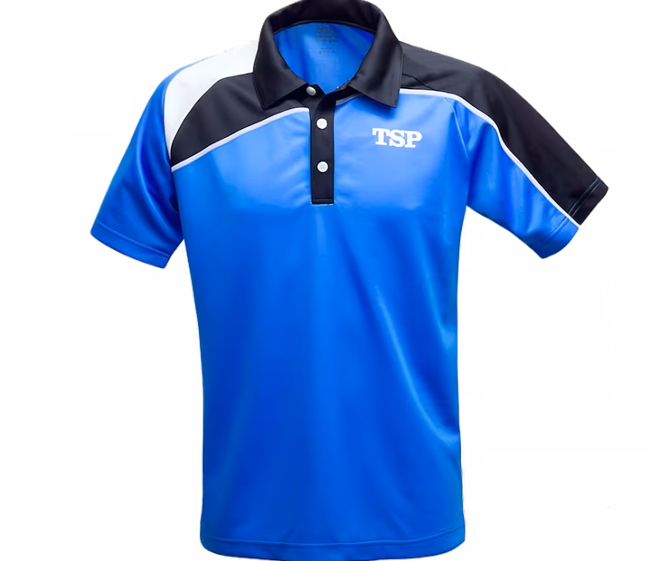 تیشرت آبی یقه مشکی TSP Akemi